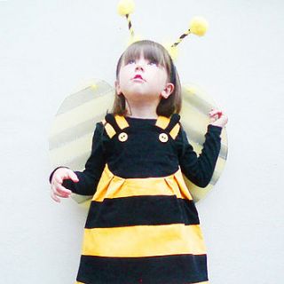 bumble bee play dress by wild things funky little dresses