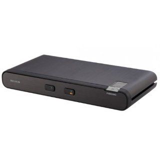 BELKIN 2PORT PS2 USB DVI I ADVANCED SECURE KVM SWITCH / F1DN102B / Computers & Accessories