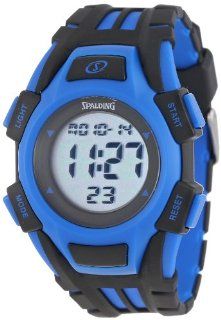 Spalding Men's SP1000 102 Hard Court Durable Blue Digital Watch Watches