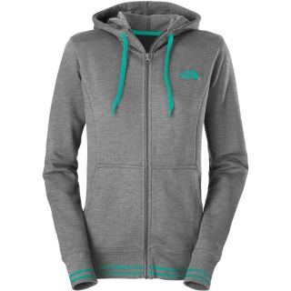 The North Face Logo Stretch Full Zip Hoodie   Womens