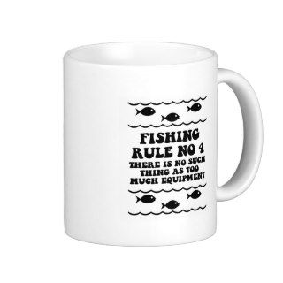 Fishing Rule No 4 Coffee Mug