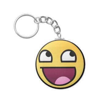 LOL Face Key Chains