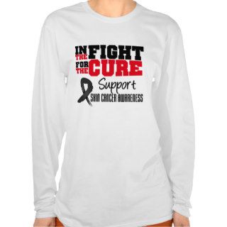 Skin Cancer In The Fight For The Cure Shirts