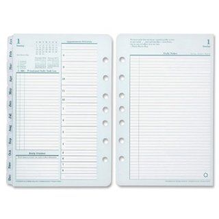 FranklinCovey 2013 Original 2 Page Per Day Planner Refill, Classic, 8 1/2" x 5 1/2"  Appointment Book And Planner Refills 
