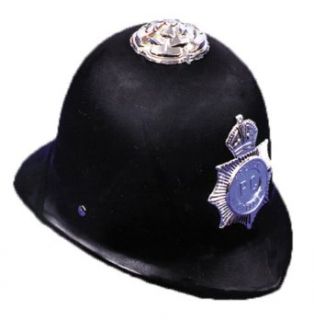 Forum Novelties Inc Women's London Bobby Hat Black/Silver One Size Clothing
