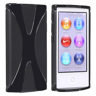 BasAcc Black TPU Rubber Skin Case for Apple iPod nano 7th Generation BasAcc Cases