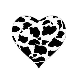 Cow skin Sticker