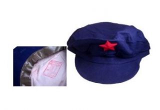 Chinese Chairman Mao Blue Army Hat