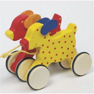 childrens wooden pull along toys by sleepyheads