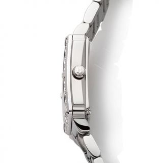 Bulova "Highbridge" Ladies' Square Diamond Stainless Steel Bracelet Watch