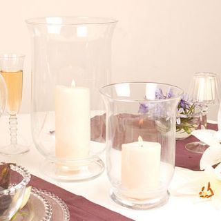 small & large glass candle lanterns by dibor