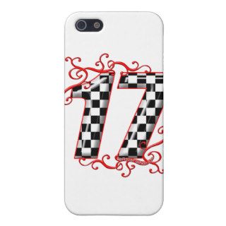 17 auto racing number covers for iPhone 5
