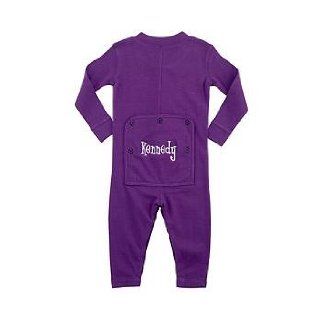 Personalized Premium Long Johns   Purple   Name   6mos Athletic Underwear Clothing