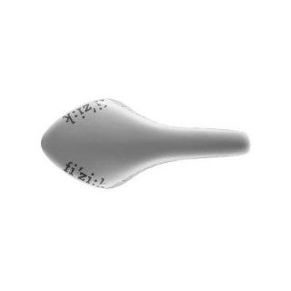 Fizik Arione CX Braided Wing Flex Road Bicycle Saddle (White with Fading Grey Wings)  Bike Saddles And Seats  Sports & Outdoors