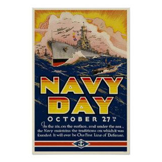 Navy Day Poster