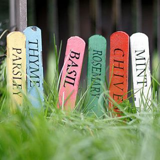 herb markers by pippins gifts and home accessories