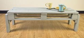 large pale grey coffee table hand made in gb by cocoonu