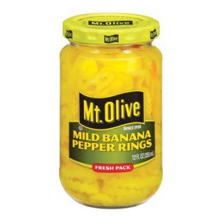 Mt. Olive Mild Banana Pepper Rings   12 oz.