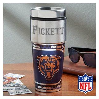Chicago Bears Personalized NFL Football Travel Mug  