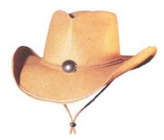 Shady Brady Hat 5PW32 Softy Toyo Julia Roberts Cowboy Hat   Natural, Cord & Concho Band, XL Clothing