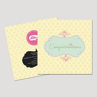 congratulations card by hello monkey