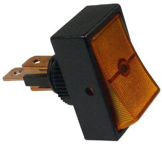 Pico 5517A 12 Volt 16 Amp On Off Amber Illuminated Rocker Switch 25 Per Package Automotive