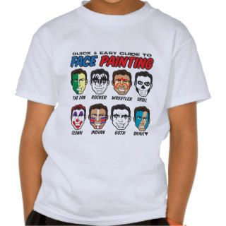 Face Painting T Shirt