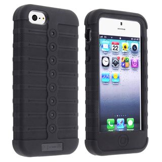 BasAcc Black/ Black Duo Shield Case for Apple iPhone 5 BasAcc Cases & Holders