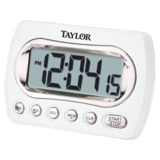 Taylor Digital Timer   Silver