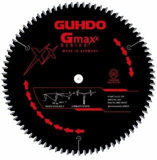 Guhdo Gmaxx Series 2400.100H80 10  Inch 80 Negative Hook Teeth Carbide Tipped Laminate Circular Saw Blade    