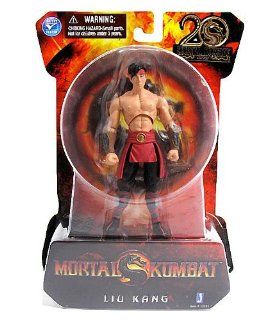 Liu Kang ~4" Action Figure Mortal Kombat 20th Anniversay Figure Series Toys & Games