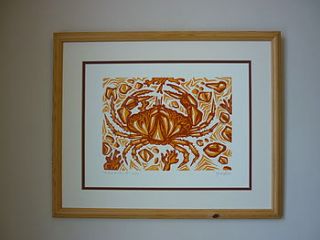 one for the pot crab print by lost and found @ mike jones furniture