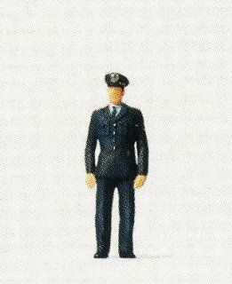 GERMAN FEDERAL POLICE   PREISER HO SCALE MODEL TRAIN FIGURE 28070 Toys & Games