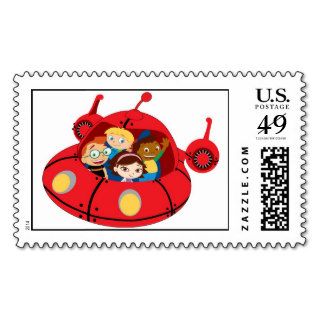 Playhouse Disney spaceship Postage Stamps