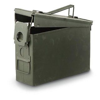 Military Outdoor Clothing 30 Caliber M19A1 Ammo Box  Gun Ammunition And Magazine Pouches  Sports & Outdoors