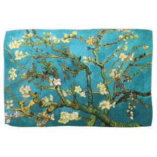 Van Gogh Blossoming Almond Tree (F671) Fine Art Kitchen Towel