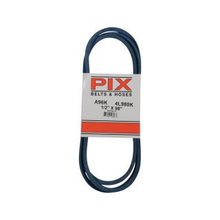 PIX Blue Kevlar V-Belt with Kevlar Cord — 98in.L x 1/2in.W, Model# A96K/4L980K  Belts   Pulleys