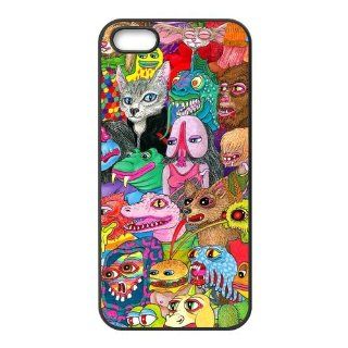 Personalized Crazy Trippy Hard Case for Apple iphone 5/5S Case AA018 Cell Phones & Accessories