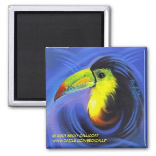 Aruba Toucan magnet Magnets