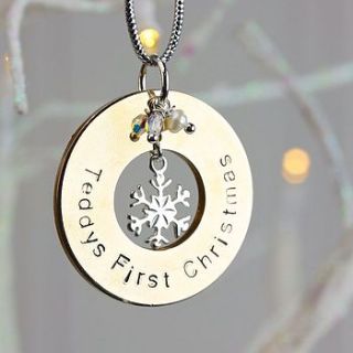 personalised first christmas decoration by lisa angel homeware and gifts