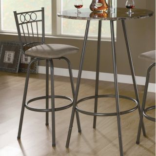 Monarch Specialties Inc. 29 Swivel Bar Stool with Cushion (Set of 2)