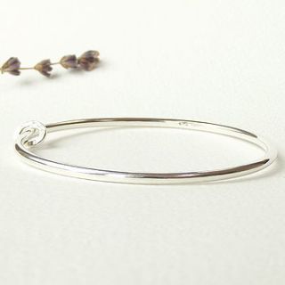 silver threads bangle by silversynergy