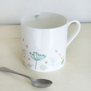 large countryside mug by charlotte macey