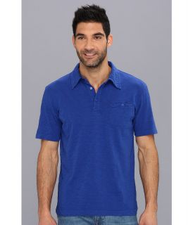 Toes on the Nose Hammonds Polo Mens Short Sleeve Pullover (Blue)