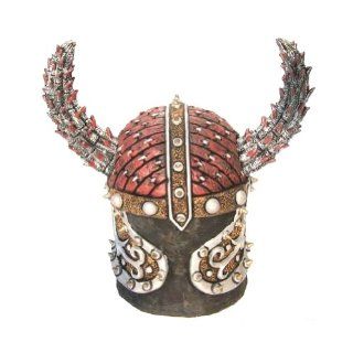 Deluxe Latex Viking Helmet (Style E) ~ Halloween Viking Costume Accessory (STC13020) Toys & Games