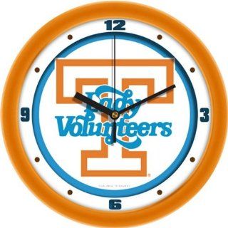 Tennessee Lady Volunteers Suntime 12" Dimension Glass Crystal Wall Clock   NCAA College Athletics  Sports Fan Wall Clocks  Sports & Outdoors