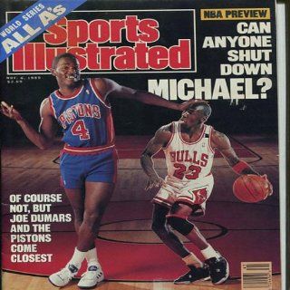 Joe Dumars Michael Jordan November 6 1989 Sports Illustrated Magazine  Sports Fan Prints And Posters  Sports & Outdoors