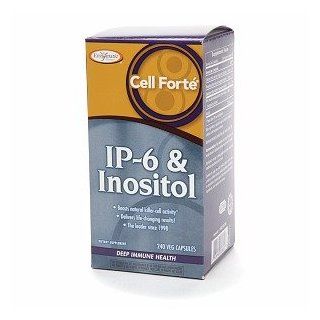 Enzymatic Therapy Cell Forte IP 6 & Inositol, Vegetarian Capsules 240 ea Health & Personal Care
