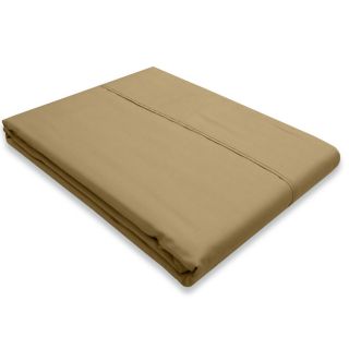 Alok International Eygptian Cotton Percale 350 Thread Count Fitted Sheet Set Brown Size Full