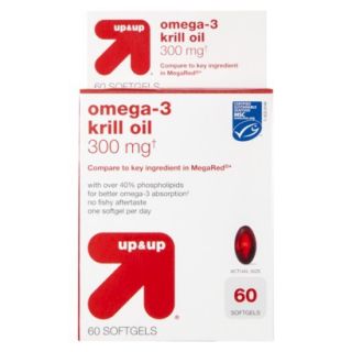 up & up™ Omega 3 Krill Oil 300mg Softgels